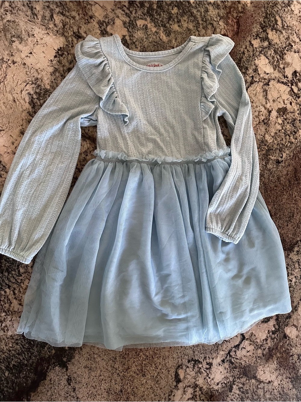 BUNDLE: Girls Pink and Blue Mixed Dresses - Cat & Jack + Carters, size 5T +BONUS - Picture 4 of 8